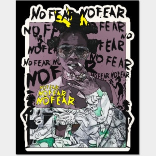 Bantu No Fear Strong Black Woman Posters and Art